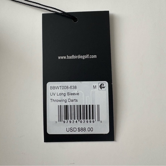 Women’s Bad Birdie Golf Blade UV Quarter Zip Pullover Medium NWT MSRP $88 - Picture 3 of 6